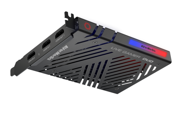 AVerMedia Launches the Live Gamer DUO,  World’s 1st Dual Input Video Capture Card with 4K HDR and 240 FPS Support