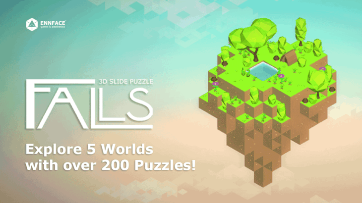 Falls - 3D Slide Puzzle Splashes Onto The Apple App Store &Amp; Google Play Store!